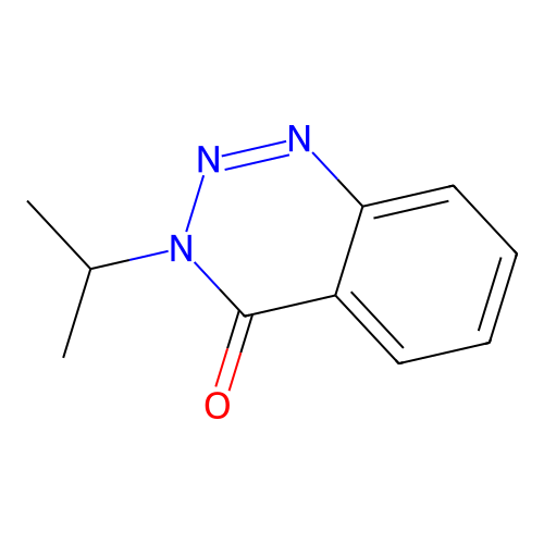 3-Isopropyl-1,2,3-benzotriazin-4(3H)-one structure