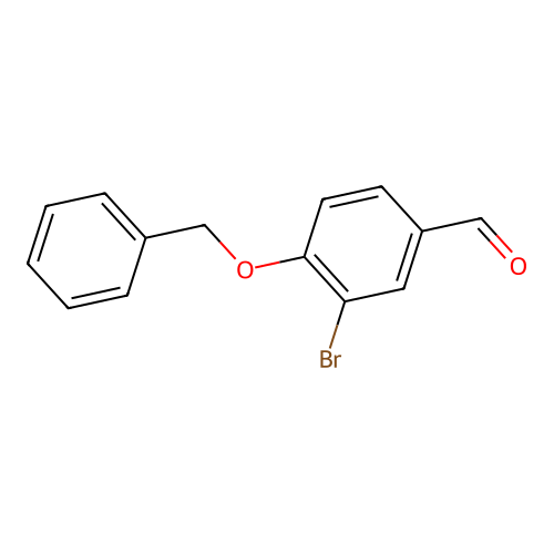 4-(Benzyloxy)-3-bromobenzaldehyde structure