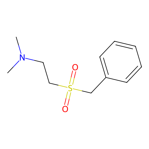 N-[2-(Benzylsulfonyl)ethyl]-N,N-dimethylamine structure