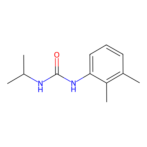 N-(2,3-dimethylphenyl)-N'-isopropylurea structure