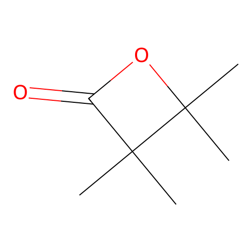 2-Oxetanone, 3,3,4,4-tetramethyl- structure