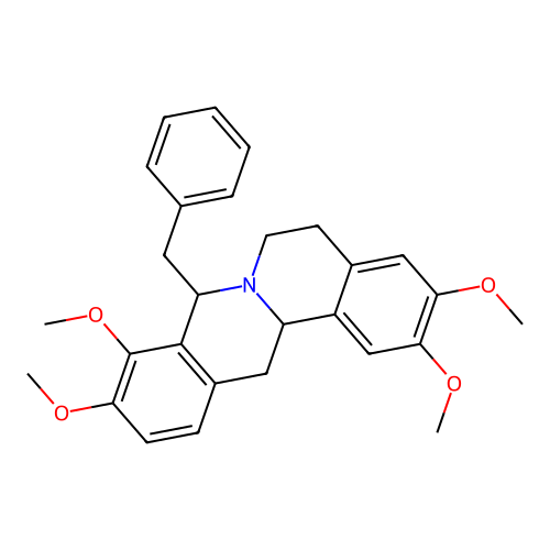 Benzyltetrahydropalmatine structure