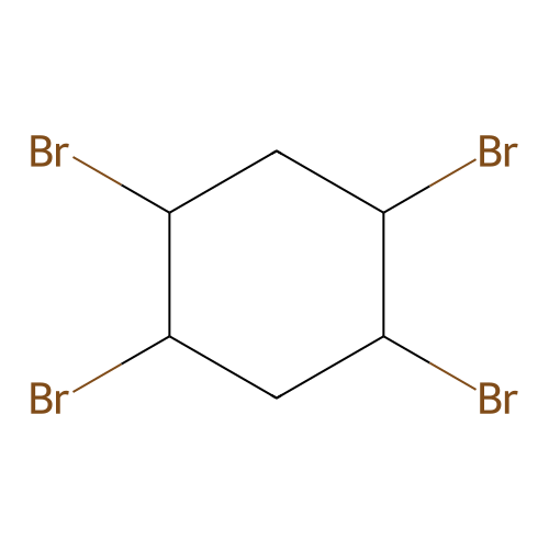 1,2,4,5-Tetrabromocyclohexane structure