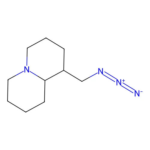 1-(叠氮基甲基)-2,3,4,6,7,8,9,9a-八氢-1H-喹啉嗪 structure