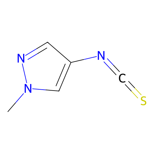 4-Isothiocyanato-1-methyl-1H-pyrazole structure