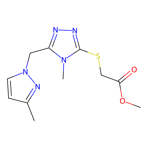 C11H15N5O2S structure