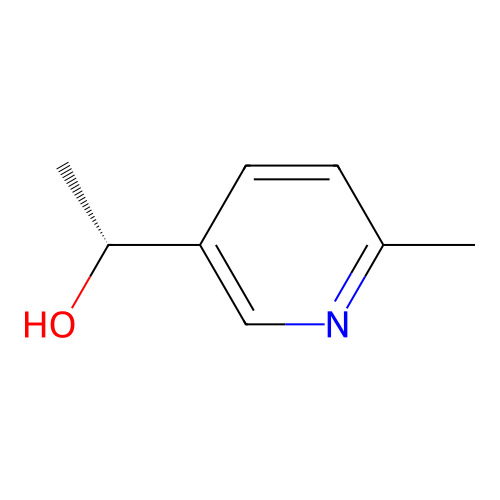 (1R)-1-(6-methylpyridin-3-yl)ethan-1-ol structure