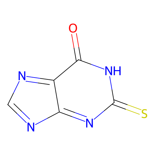 2-Sulfanylidenepurin-6-one structure
