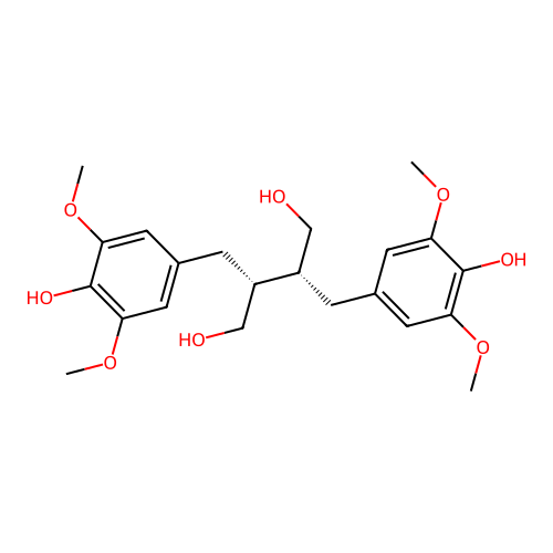 5,5'-Dimethoxysecoisolariciresinol structure