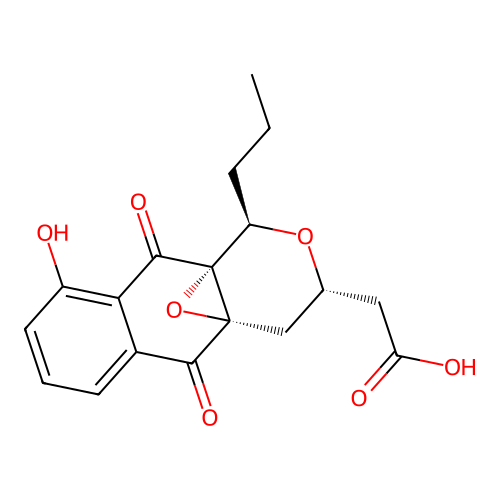 Frenolicin structure