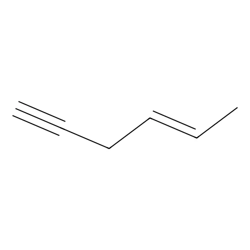 己-4-烯-1-炔 structure