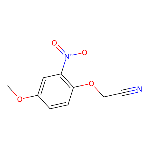 2-(4-Methoxy-2-nitrophenoxy)acetonitrile structure