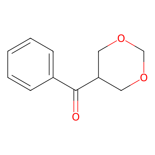 1,3-Dioxan-5-yl(phenyl)methanone structure