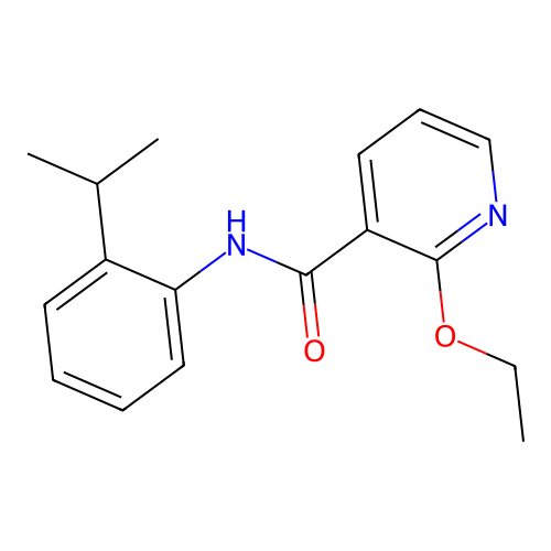 2-ethoxy-N-(2-isopropylphenyl)nicotinamide structure