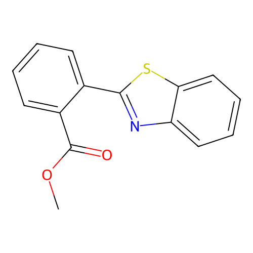 Methyl 2-(1,3-benzothiazol-2-yl)benzoate structure