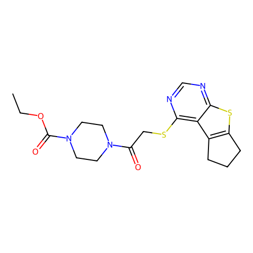 C18H22N4O3S2 structure