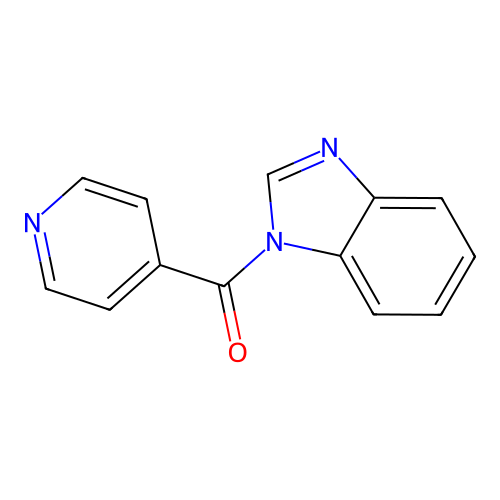 Benzimidazol-1-yl(pyridin-4-yl)methanone structure