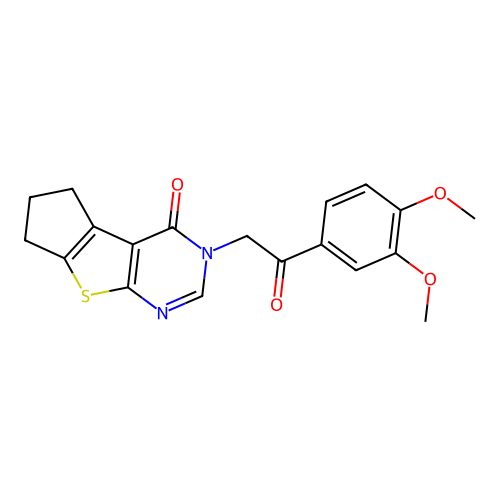 C19H18N2O4S structure