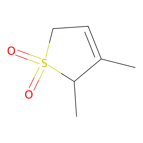 2,3-二甲基-2,5-二氢噻吩1,1-二氧化物 structure