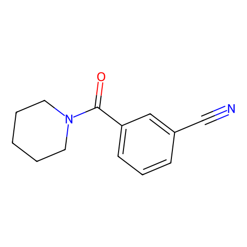 3-(Piperidine-1-carbonyl)benzonitrile structure