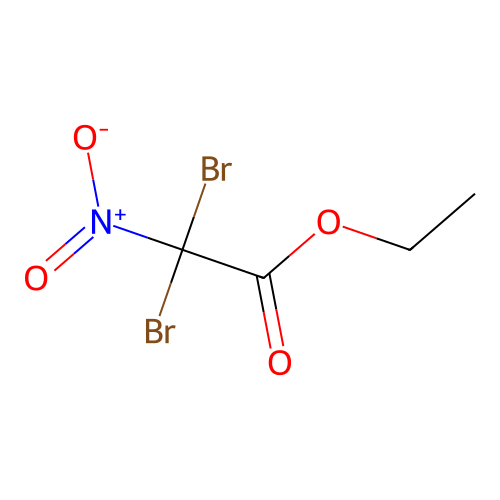 Ethyl 2,2-dibromo-2-nitroacetate structure