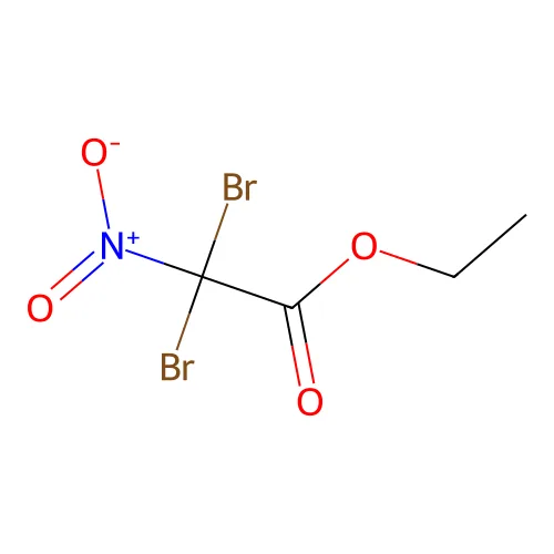 乙基 2,2-二溴-2-硝基乙酸酯 structure