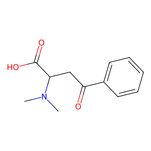 2-(Dimethylamino)-4-oxo-4-phenylbutanoic acid structure