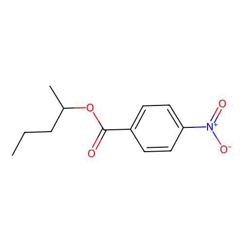1-Methylbutyl 4-nitrobenzoate structure