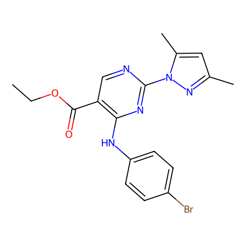 C18H18BrN5O2 structure