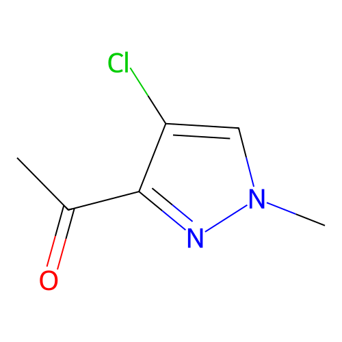 1-(4-chloro-1-methyl-1H-pyrazol-3-yl)ethanone structure