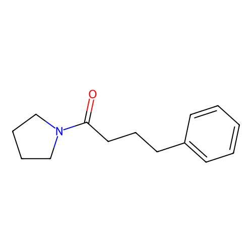 4-Phenyl-1-(pyrrolidin-1-YL)butan-1-one structure