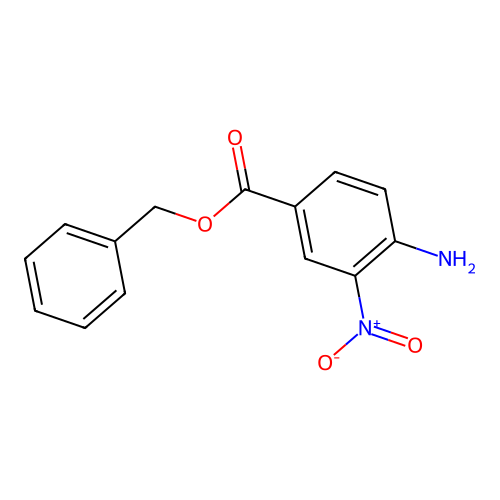 Benzyl 4-amino-3-nitrobenzoate structure