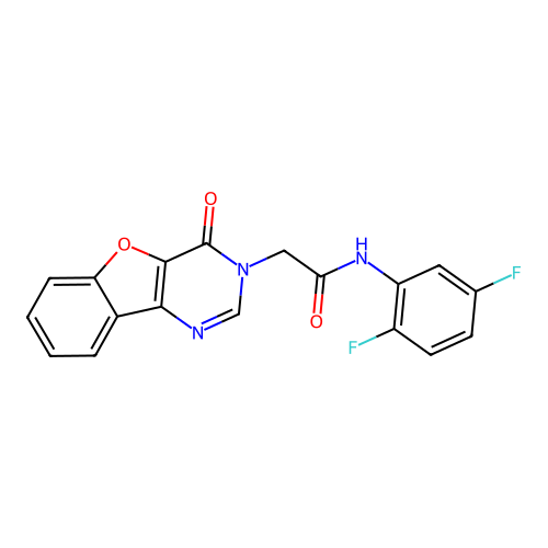 N-(2,5-difluorophenyl)-2-(4-oxobenzofuro[3,2-d]pyrimidin-3(4H)-yl)acetamide structure