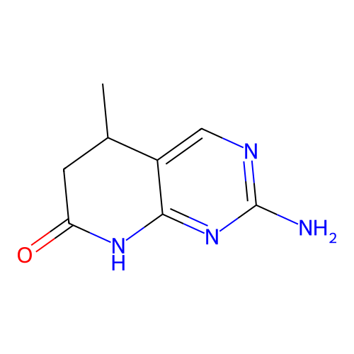 2-amino-5-methyl-6,8-dihydro-5H-pyrido[2,3-d]pyrimidin-7-one structure