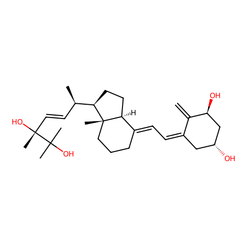 1,24,25-Trihydroxyergocalciferol structure