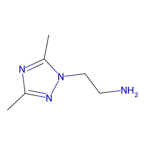 2-(3,5-Dimethyl-1H-1,2,4-triazol-1-yl)ethan-1-amine structure