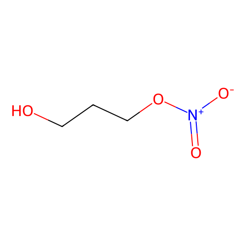3-Nitrooxypropanol structure