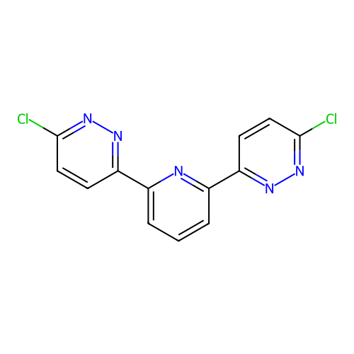 2,6-Bis(3-chloropyridazin-6-yl)pyridine structure
