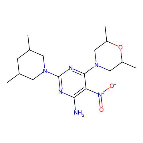 C17H28N6O3 structure