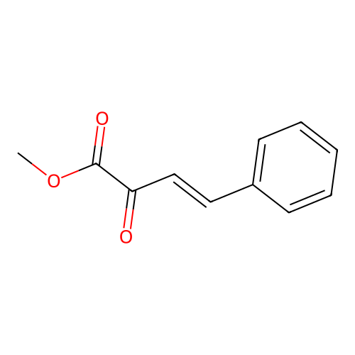 3-Butenoic acid, 2-oxo-4-phenyl-, methyl ester structure