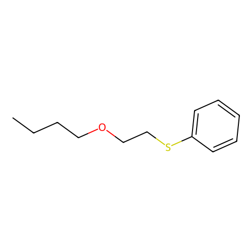 1-Butoxy-2-phenylmercaptoethane structure