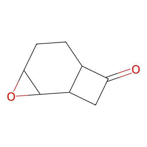 3-Oxatricyclo[5.2.0.0(2,4)]nonan-8-one structure