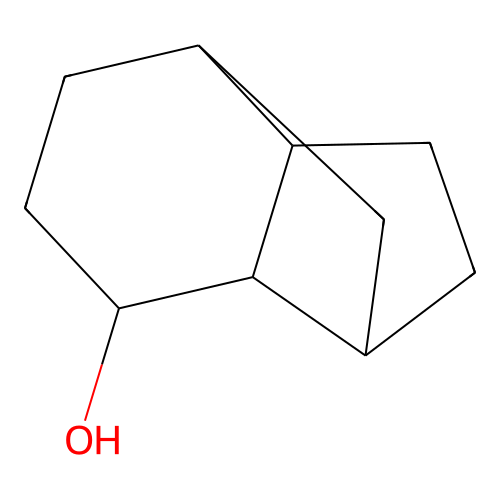 Tricyclo[4.4.0.0(2,8)]decan-3-ol structure