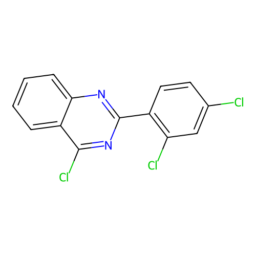 4-Chloro-2-(2,4-dichloro-phenyl)-quinazoline structure