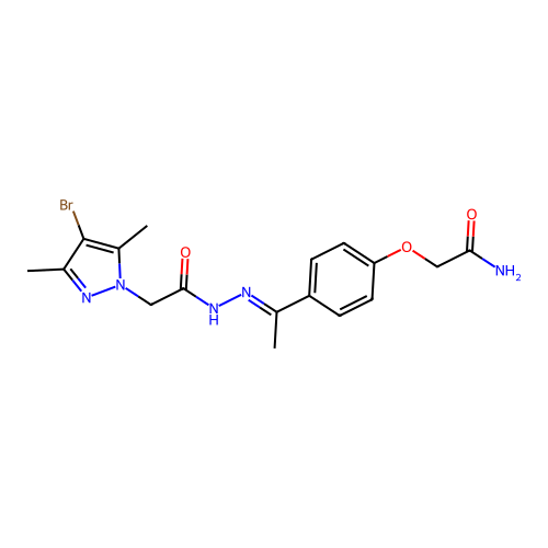 C17H20BrN5O3 structure