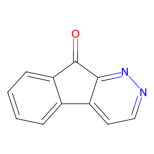 9H-Indeno(2,1-c)pyridazin-9-one structure