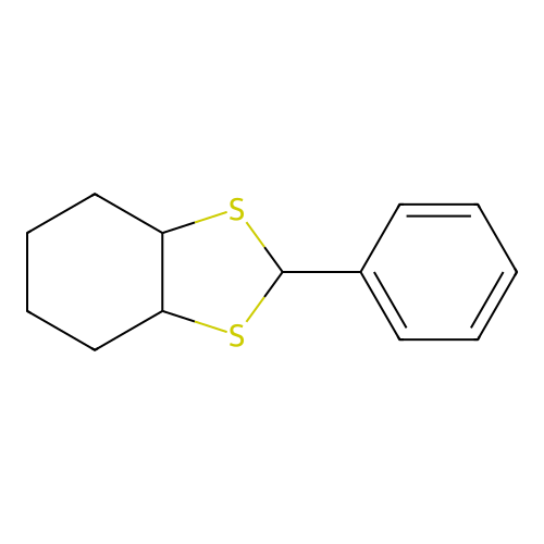 2-Phenylhexahydro-1,3-benzodithiole structure