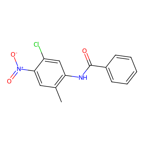 N-(5-chloro-2-methyl-4-nitrophenyl)benzamide structure