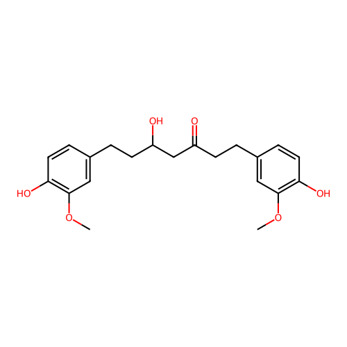 Hexahydrocurcumin structure