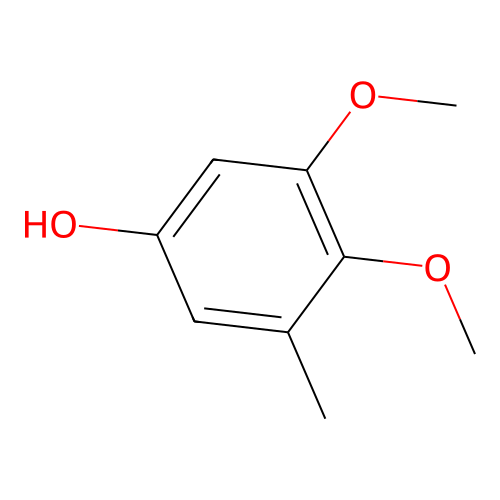 3,4-Dimethoxy-5-methylphenol structure